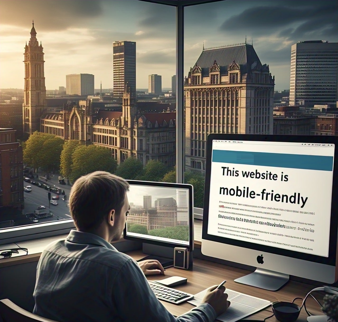 Why Your Website Isn’t Mobile-Friendly & How Website Designers in Manchester Can Solve It