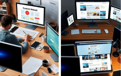 Custom Website Design vs Template Design: Which is Right for Your Business?
